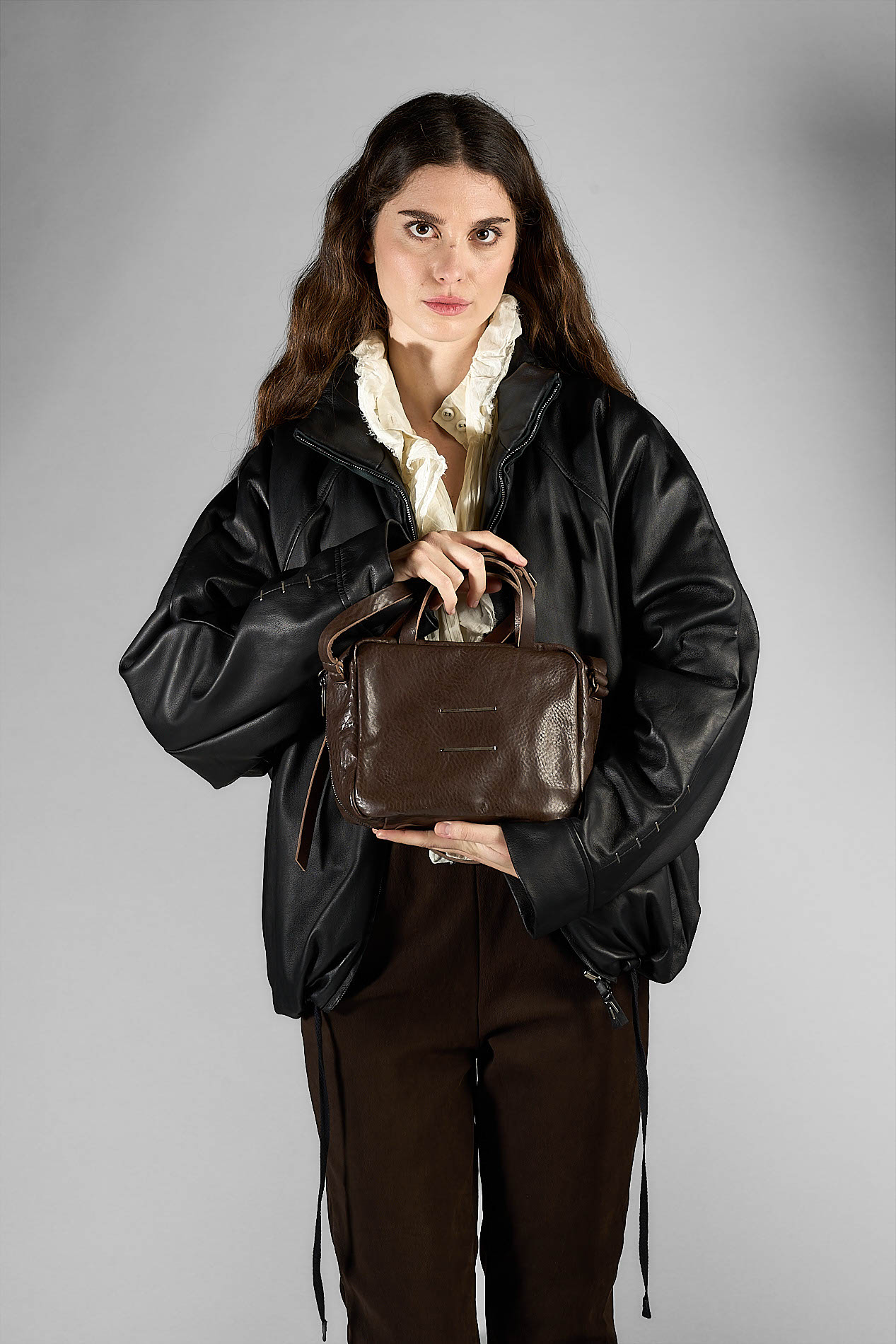 daniele basta leather and silver bags - DETAIL 3